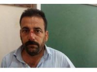 Suruç'ta HDP'liler darbedildi, blok oy kullanıldı