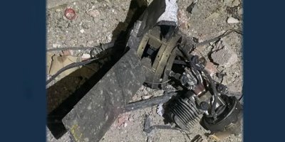 Erbil'de bomba yüklü İHA düştü