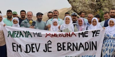 Hesandin’den çağrı: Bir maden şirketi yüzünden perişan olduk
