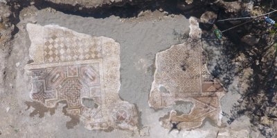 Diyarbakır'da binlerce yıllık "Davud Yıldızı" motifi bulundu