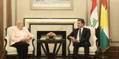 Neçirvan Barzani, Almanya'nın Irak Büyükelçisi Christiane Hohmann’ı kabul etti