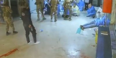 Suriye ordusunun Süveyda hastanesinde gerçekleştirdiği infazın görüntüleri çıktı