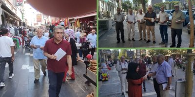 PWK Üyeleri Batman, Mardin ve Diyarbakır'da Halka Bildiri Dağıttılar