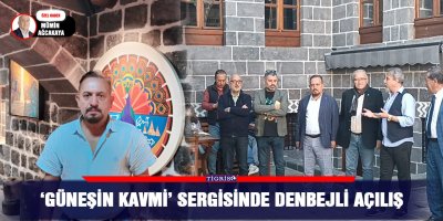 GÜNEŞİN KAVMİ SERGİSİNDE DENGBÊJLİ AÇILIŞ