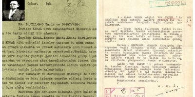 MİT, hakkında romanlar yazılıp filmler çekilen “İngiliz Kemal”e ilişkin belge paylaştı