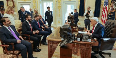 Tarihi zirve. Trump-Şara Beyaz Saray’da görüştü