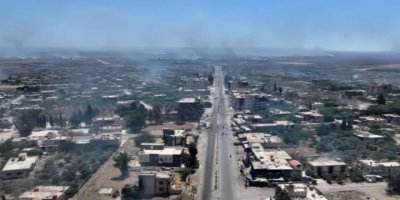 Süveyda'da İHA saldırısı: Askeri araç vuruldu