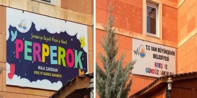 Van: Kayyum Kürtçe tabelayı kaldırdı