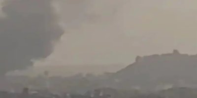 Halep Kalesine Hava Saldırısı