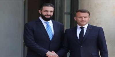 Şara, Macron'la görüştü: ‘Kürtler geleceğin temel ortağıdır’