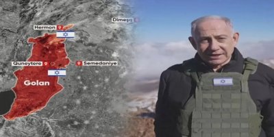 Netanyahu Hermon Dağı’nda: 'Suriye’nin güneyinden çekilmiyoruz'
