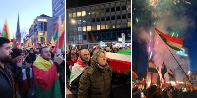 Dortmund’da Rojava İçin Kitlesel Öfke Mitingi ve Yürüyüşü:  Kürt Halkından Soykırıma Karşı Açık Tavır