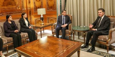 Neçirvan Barzani ile Mazlum Abdi Erbil’de Bir Araya Geldi