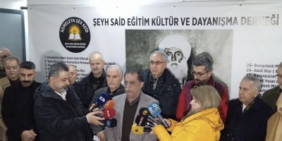 PWK, Diyarbakır'da Şeyh Said Derneği’nin Basın Açıklamasına Katıldı