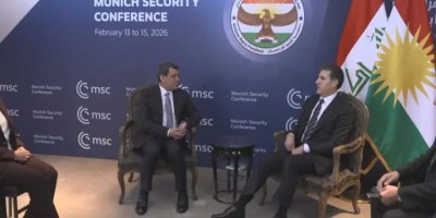 Neçirvan Barzani, Mazlum Abdi ile Münih'te görüştü