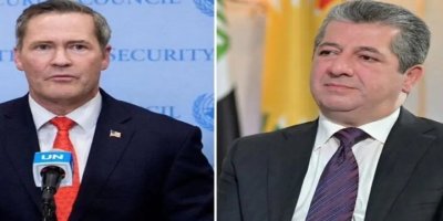 Başbakan Barzani, ABD’nin BM Daimi Temsilcisi ile güvenlik ve ekonomik konuları görüştü