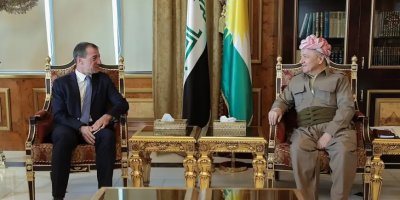 Başkan Barzani, Fransa’nın Erbil Konsolosu ile Görüştü