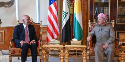 Başkan Barzani, Trump’ın Özel Temsilcisi Barrack’ı Erbil’de Kabul Etti