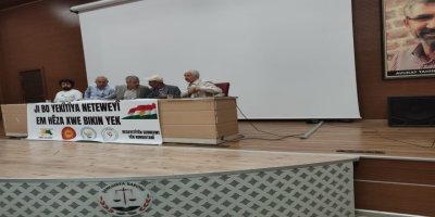 PÊLKURD, PSK, PWK, VEJÎN, BAĞIMSIZ ŞAHSİYETLER URFA’DA BİR KONFERANS DÜZENLEDİLER