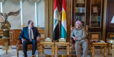 Başkan Barzani, MİT Başkanı İbrahim Kalın ile bir araya geldi