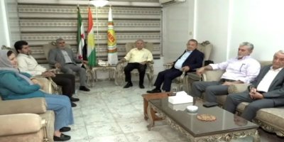 Kürt milletvekillerinden Şam’da ENKS’ye ziyaret