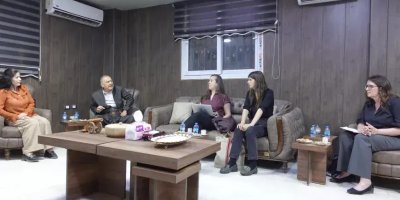ABD'li heyetten Kobani'ye ziyaret