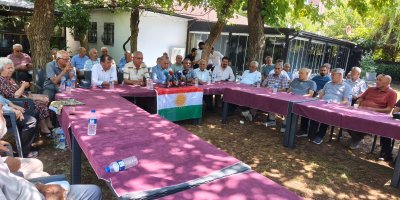 KÜRDİSTAN ULUSAL BİRLİK GİRİŞİMİ KOMİSYONU DİYARBAKIR'DA İRAN'I PROTESTO ETTİ