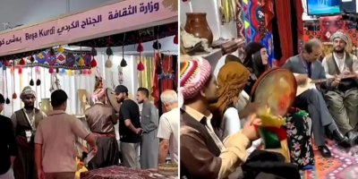 Şam Uluslararası Fuarı’nda ilk kez Kürt kültür standı açıldı