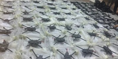 Irak’ta metruk dükkânda 47 İHA ve 46 füze ele geçirildi