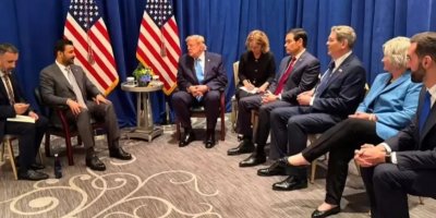 Zeydi-Trump buluşmasında dikkat çeken ayrıntı: Neden yalnızdı?