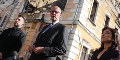 Merz Kiev'de 1,3 milyar euroluk paket açıkladı