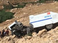 TOMA Kaza yaptı iki polis yaralandı