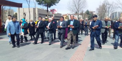 Yurtsever Demokrat İttifak’tan Batman’da Newroz yürüyüşü ve bildiri dağıtımı
