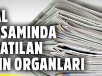 Kanun Hükmünde Kararnameyle 16 TV Kanalı, 45 Gazete Kapatıldı