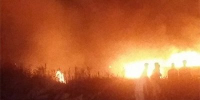 Kerkük'te Kürtler'in tarlaları bir kez daha ateşe verildi