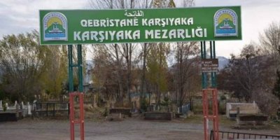 Bu sefer de mezarlıktaki Kürtçe tabela kaldırıldı!