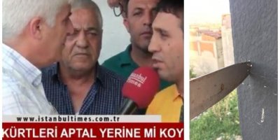 Seçim değerlendirmesi yapan Kürd'e bıçaklı tehdit !