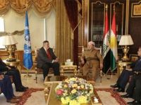 Barzani, BM Heyetini Kabul Etti