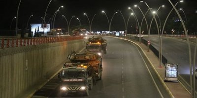 Rojava sınırına askeri sevkiyat!