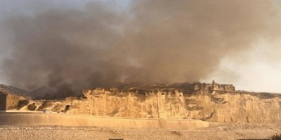 Hasankeyf’te yangın!