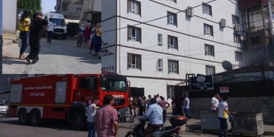 Batman'da Tekstil Atölyesinde Yangın