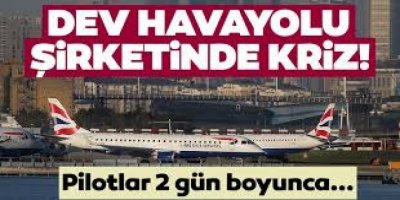 Pilotlar Greve Girdi, Tüm Uçuşlar İptal Edildi