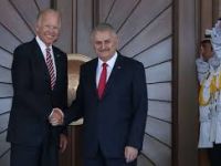 Biden ve Yıldırım'ın Fırat'ın Batısı Açıklaması