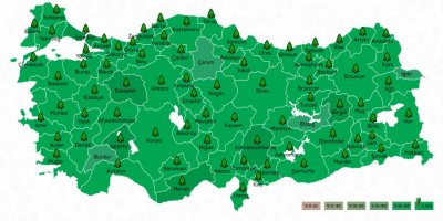 11 milyon fidan neyi örtüyor?