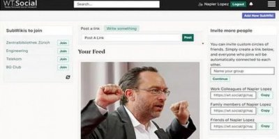 Wikipedia'nın kurucu ortağından 'Facebook'a rakip' platform: WT:Social
