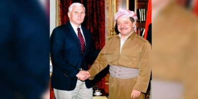 Mike Pence: 'Efsane Başkan' Mesud Barzani'yle görüştüm