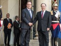 Fransa: Hollande Barzaniyi kapıda karşıladı ve uğurladı