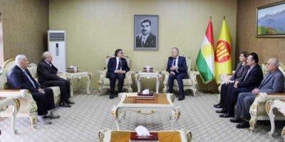 Heyeta PAKî Pîrmam de Ofîsê Têkilîya Teberî yê PDKî zîyaret kerd