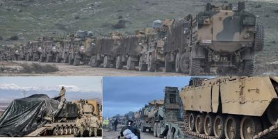 Suriye'ye büyük askeri sevkiyat